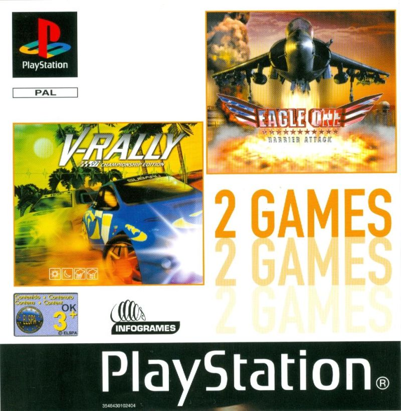 V-Rally Championship Edition box art for Playstation